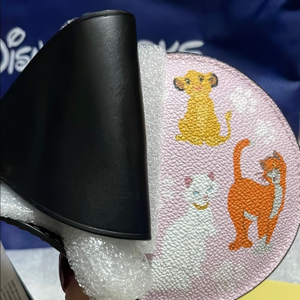 Dooney & Bourke Black and Pink Hair limited edition Cat Ears - Picture 7 of 7